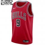 Maillot NBA Chicago Bulls Nikola Vucevic 9 Nike 2022-23 Icon Edition Rouge Swingman - Enfant